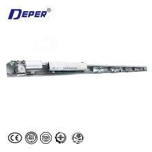 Compact sectional rail automatic single double sensor glass sliding door operators